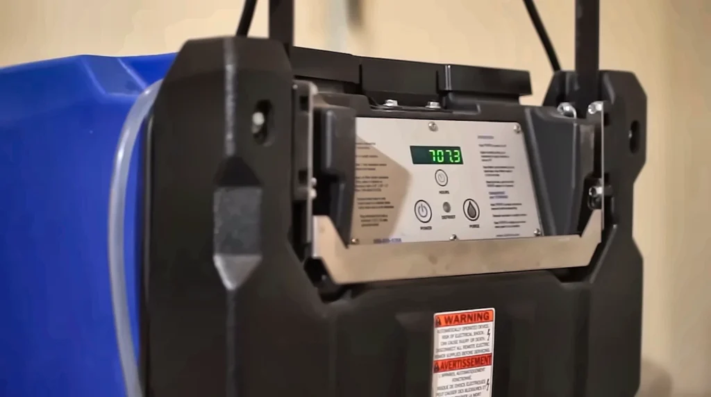 Water damage repair Fort Myers: moisture readings logged to confirm the dry standard before water damage repair